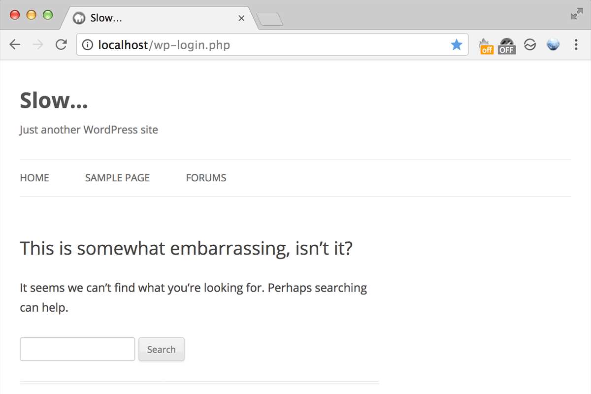 Human friendly error page Human friendly error page