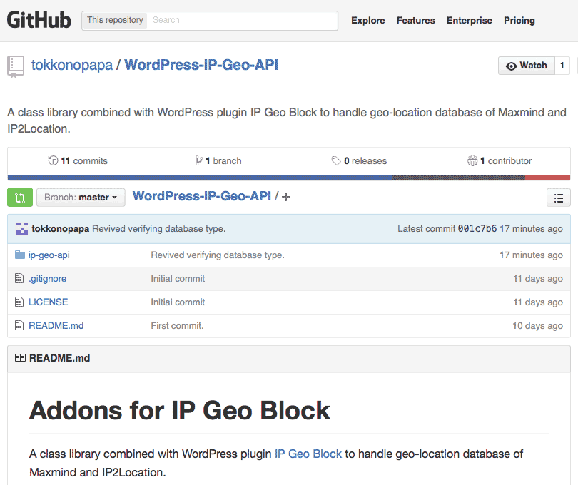 WordPress-IP-Geo-API