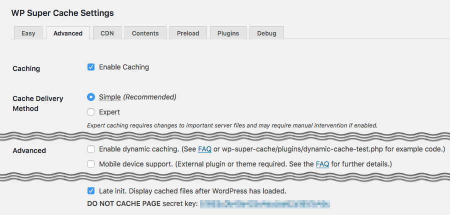 WP Super Cache WP Super Cache